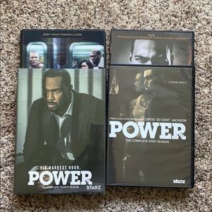 Power TV Series on DVD Seasons 1 - 4. Used
